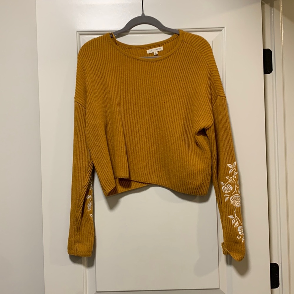 Yellow Pac Sun Sweater